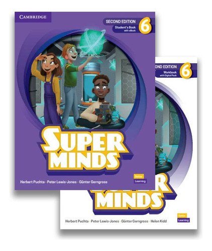 Super Minds Second Edition 6 Student's And Workbook Pack