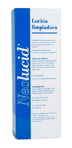 Neolucid Locion Limpiadora 250ml