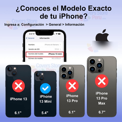 Funda Case Para iPhone 13 Mini Soft Feeling Antishock Lila