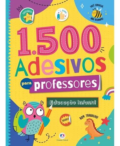 1500 Adesivos Para Professores - Educação Infantil