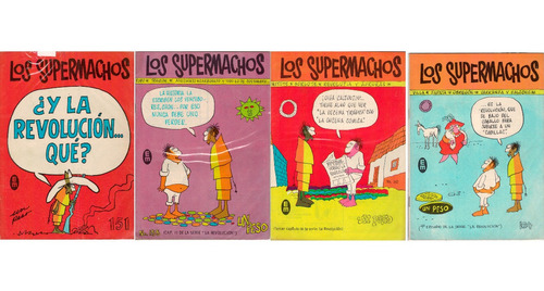 La Revolucion Mexicana [4 Numeros] Supermachos