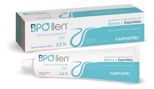 Bpollen Peróxido De Benzoílo 2.5% Gel Barros Y Espinillas