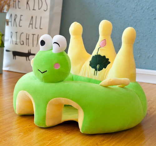 Bebé Sillón Soporte Sentar Dinosaurio Perrito Cerdito Conejo Verde