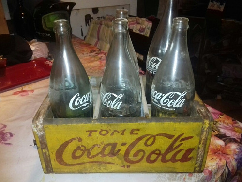 Cajon Coca Cola Antiguo En Excelente Estado