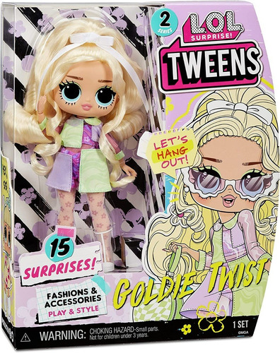 Lol Surprise Muñeca Goldie Twist 15 Sorpresas Teletiendauy