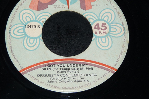 Jch- Orq. Contemporanea Jaime Delgado Aparicio 45 Rpm