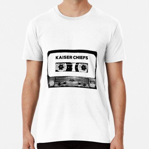 Remera Cinta De Casete De Los Kaiser Chiefs Algodon Premium