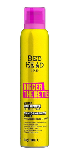 Tigi Bed Head Bigger The Better Shampoo De Espuma 200 Ml