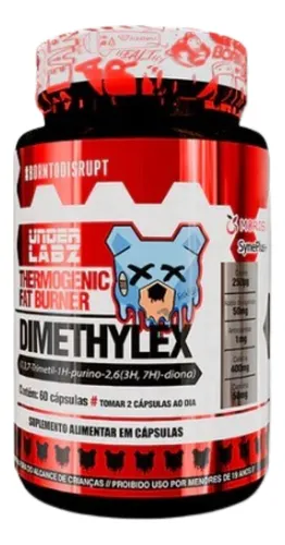 comprar Dimethylex Termogênico 60 Cápsulas Under Labz Fat Burner