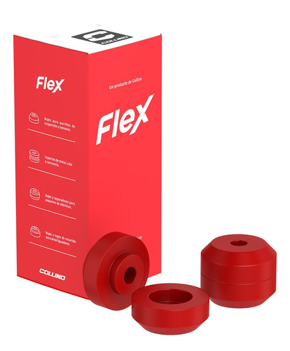 Bujes Elastomero Flex Tensores Del Fiat 128 S.e. Faster