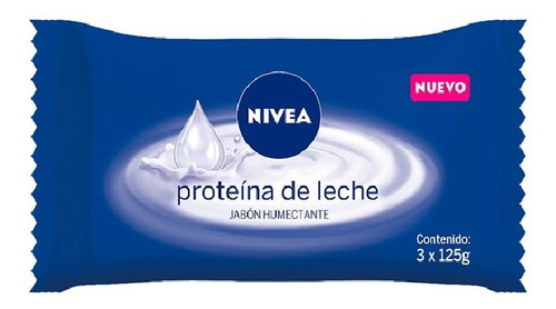 Jabon En Barra Nivea 3x125 Gr