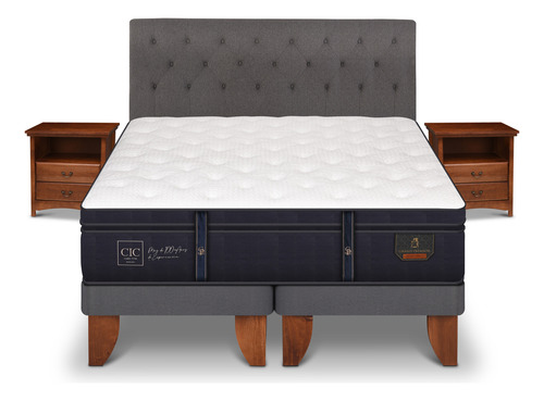 Cama Europea Azul