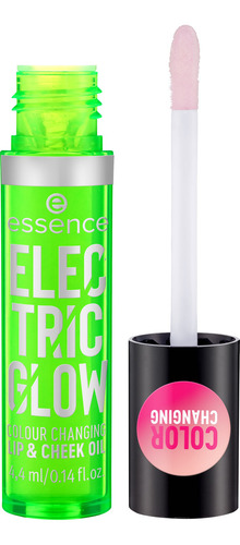 Esencia de aceite para labios y mejillas Electric Glow que cambia de color