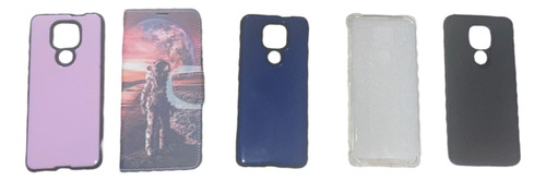 Lote Pack De 5 Fundas Para Motorola G9 Play Surtidas X Mayor