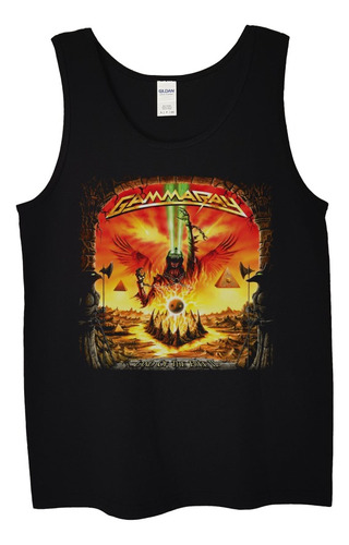 Polera Musculosa Gamma Ray Land Of The Fre Metal Abominatron