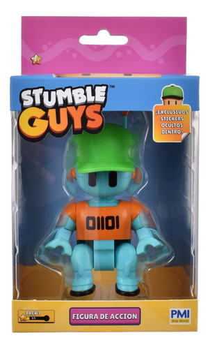 Figura 12 Cms Con Accesorios Stumble Guys - Robot Guy