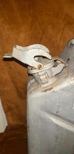 Bidón 20 L Metal Combustible Jeep Alemán Murciélago Militar (Usado)