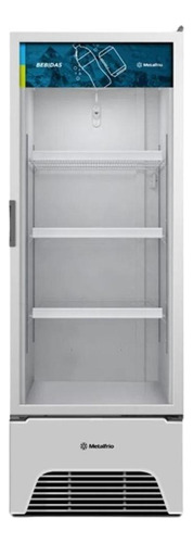Geladeira Expositora Vertical Bebida Branco 403l Metalfrio