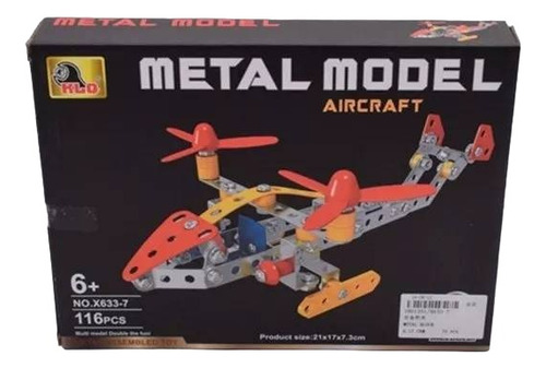 Arma Tu Vehículo De Metal 116 Pcs 1901351 E.normal