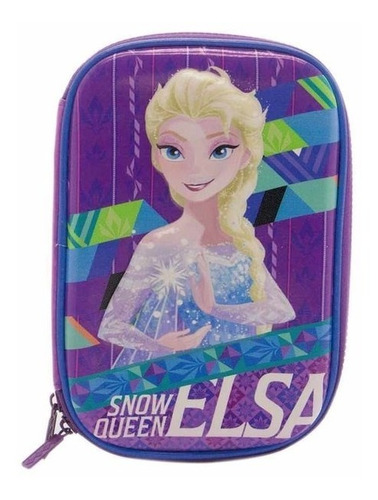 Cartuchera Escolar Disney Frozen Con 1 Cierre Fa054