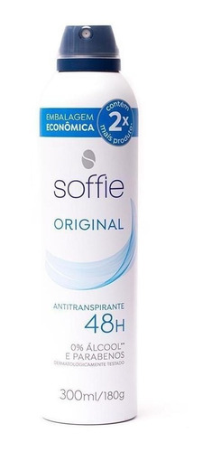 Desodorante Antitranspirante Soffie Original 300ml