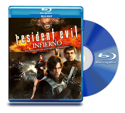 Blu Ray Resident Evil: Infierno