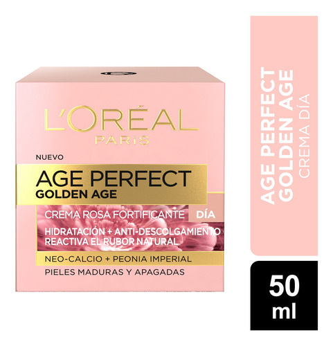 Crema Facial Dia L'oréal Age Perfect Golden 50 Ml Tipo De Piel Todo Tipo De Piel