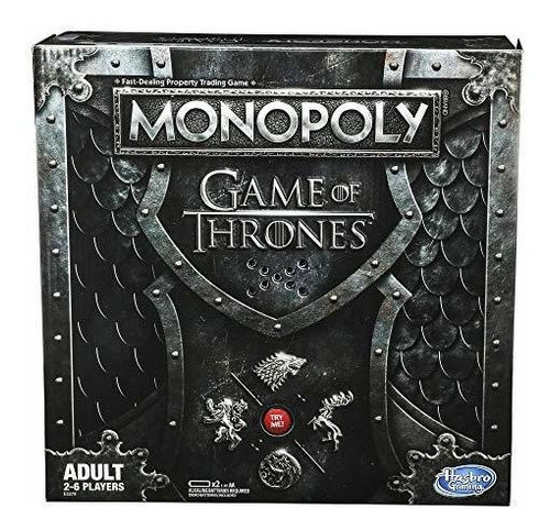 Juego De Mesa Monopoly Game Of Thrones Para Adultos