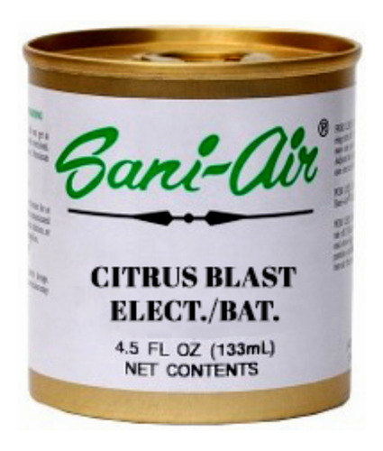 Pack 6 Latas Aromaticas Sani Air Citrus Blast