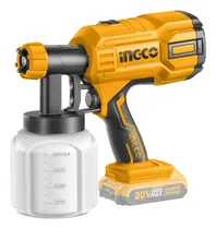 Comprar Pistola Rociadora De Pintar Ingco Inalámbrica 20v Profesiona