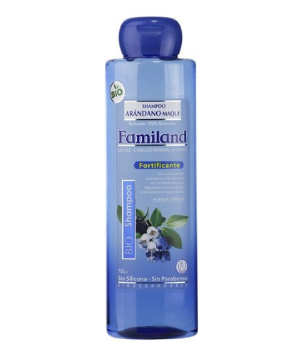  Shampoo Familand 750ml Arandano Maqui Bio Sin Sal