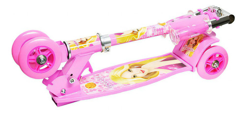 Scooter 04 para niña Top Radical Pink con ruedas, soporta 50 kg, color rosa
