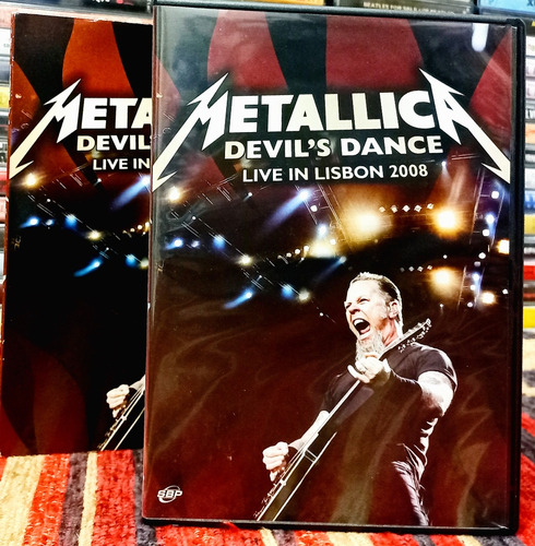 Metallica Dvd Devil's Dance Impecable Con Slip Case 