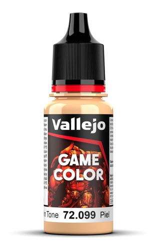 Colores Pinturas Acrilicas Game Color Vallejo Modelismo 17ml Color 72099 Piel Cadmio-cadmiun Skin