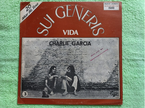 Eam Lp Vinilo Sui Generis Vida 1972 Edicion Peruana Charly