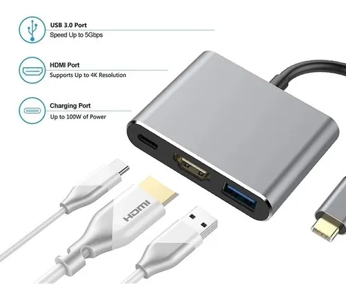 Adaptador hdmi para samsung s10 hotsell