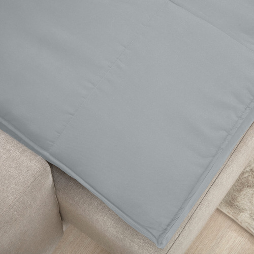 Pillow Top Para Sofá Retrátil 200 Fios 210x100x10cm Altihaus Cor Cinza Desenho Lisa