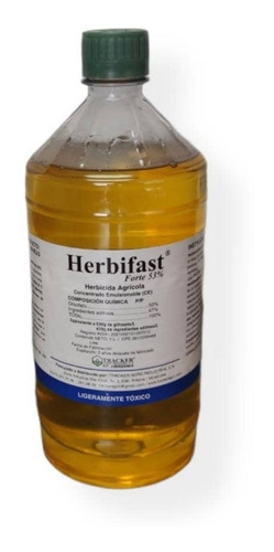 Imagen 1 de 1 de Herbifast Forte (glifosato 53%) 1 Ltr. Uso Agrícola. 