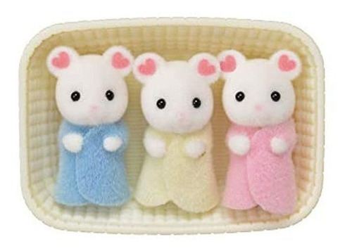 Calico Critters Marshmallow Trípticos Para Ratón