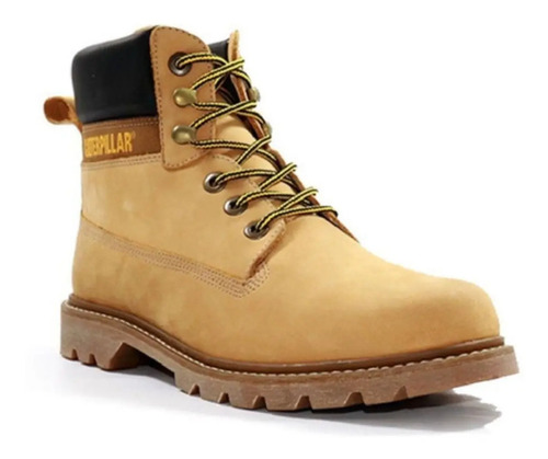 Borcegos Caterpillar Mercury De Cuero Nobuck Color Maiz Nº41 | Envío gratis
