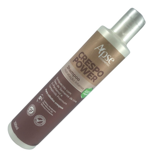 Shampoo Hidratação Intensa Crespo Power Vegano Apice 300ml