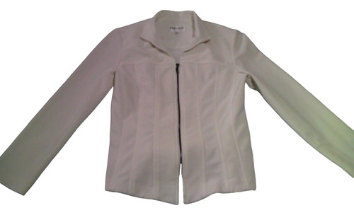 Vendo Saco Blazer Para Damas Color Blanco Talla 12