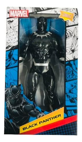 Muñeco Black Panther Articulado 23cm Marvel Ar1 53993 Ellobo