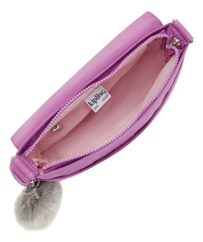 Bolsa Kipling Shoulder Gipsie Gg Playfull Pink