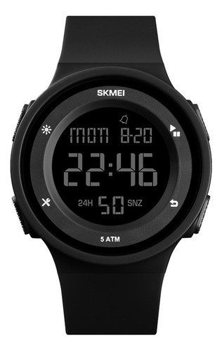 Reloj Digital Para Hombre, Cronómetro, Alarma, Luminoso, Cas