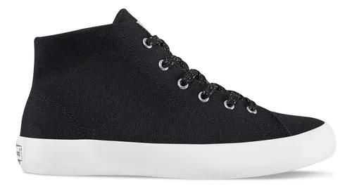 Botines Raw Alto Negro Para Mujer Croydon