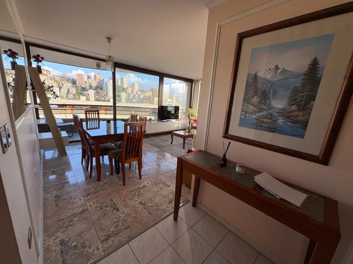 Imagen 3 de 17 de Departamento Renovado En El Plan De Reñaca, Cerca De Todo