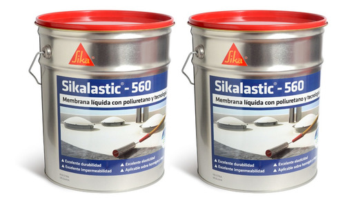 Sikalastic 560 Membrana Liquida Con Poliuretano 20kg + 20kg