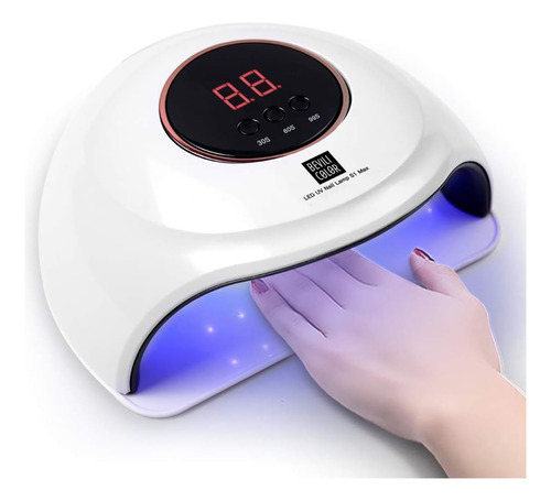 Lámpara De Uñas Led Uv De 72 W, Secador De Uñas De G...