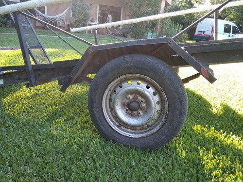 Trailer Doble Para Cuatriciclos, Con Rampa. Zona Oeste